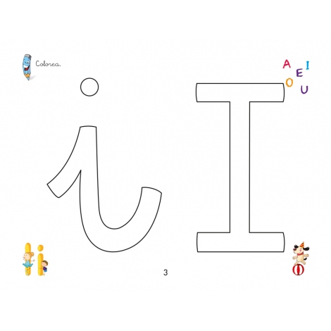 Mis primeras letras: Vocales