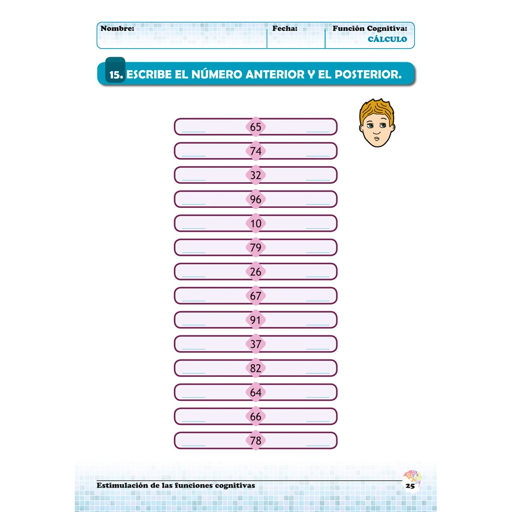 Estimulación de las funciones cognitivas. Nivel 1. Cuaderno 2: Cálculo