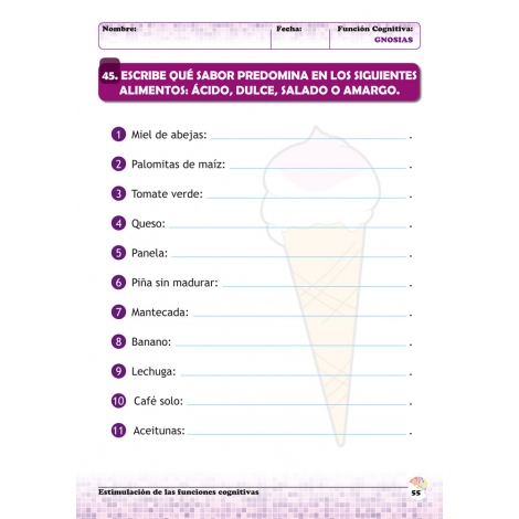 Estimulación de las funciones cognitivas. Nivel 1. Cuaderno 3: Gnosias