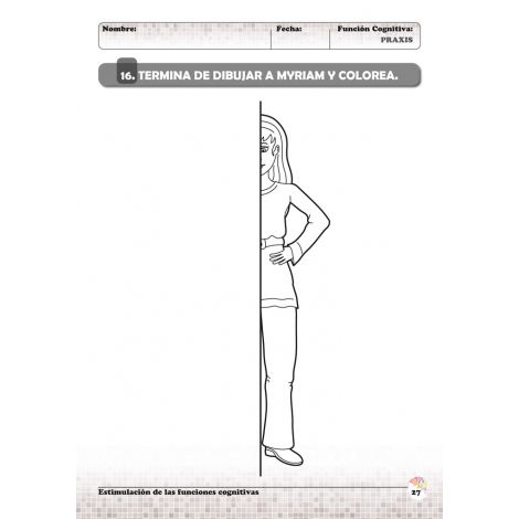 Estimulación de las funciones cognitivas. Nivel 1. Cuaderno 9: Praxis