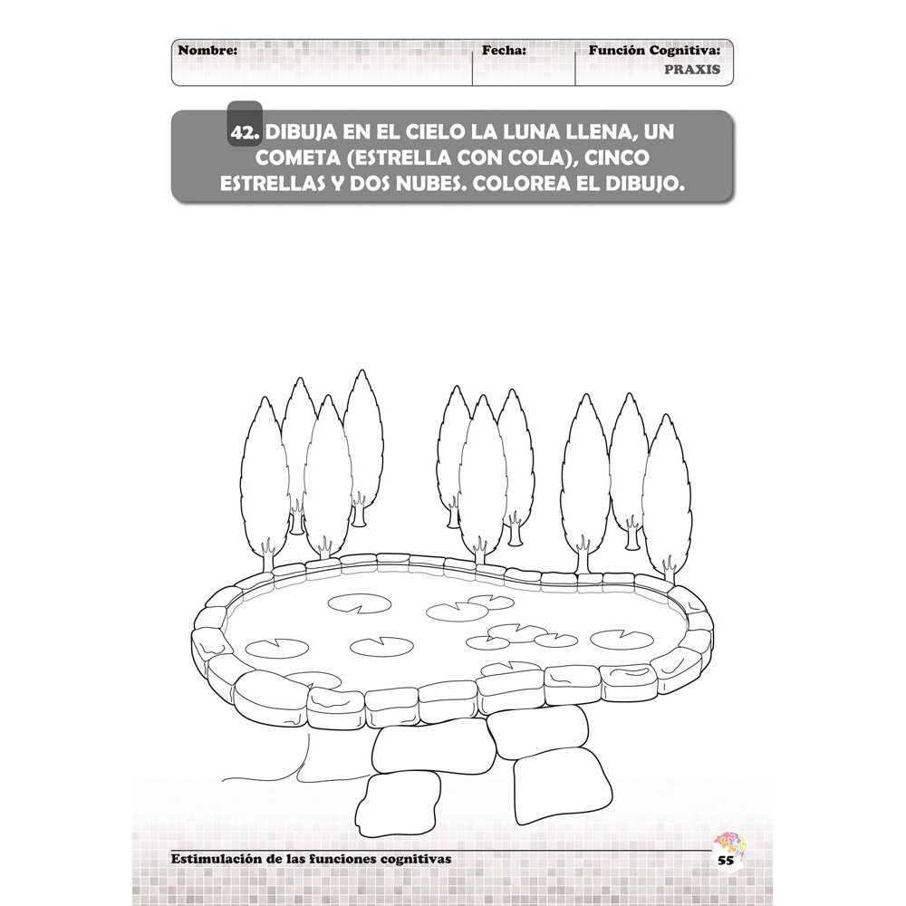 Estimulación de las funciones cognitivas. Nivel 1. Cuaderno 9: Praxis