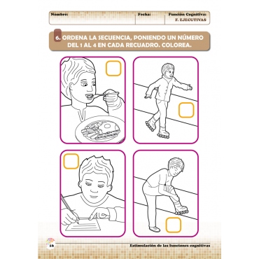 Estimulación de las funciones cognitivas Nivel 1. Cuaderno 10: Funciones ejecutivas 2