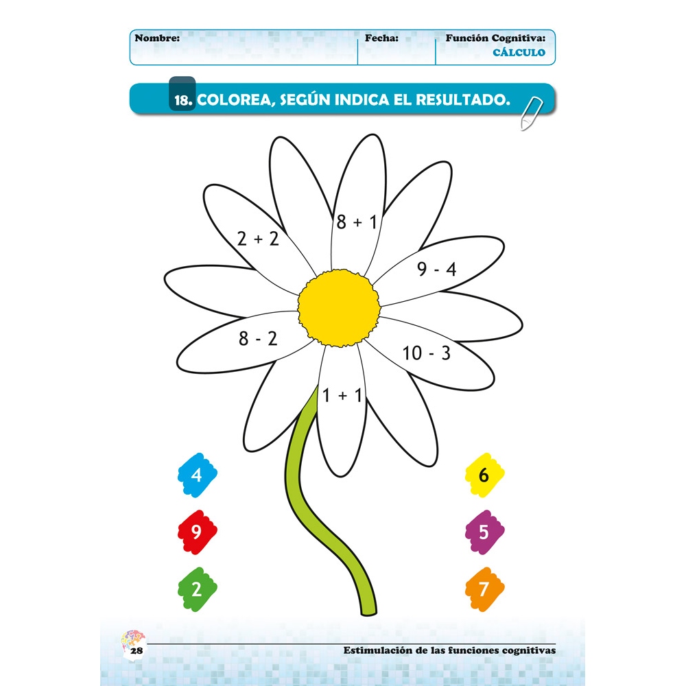 Estimulación de las funciones cognitivas. Nivel 2. Cuaderno 2: Cálculo