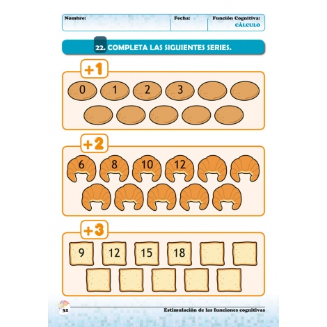 Estimulación de las funciones cognitivas. Nivel 2. Cuaderno 2: Cálculo