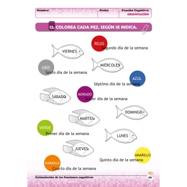 Estimulación de las funciones cognitivas. Nivel 2. Cuaderno 8: Orientación 2