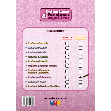Estimulación de las funciones cognitivas. Nivel 2. Cuaderno 8: Orientación