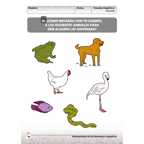 Estimulación de las funciones cognitivas. Nivel 2. Cuaderno 9: Praxis