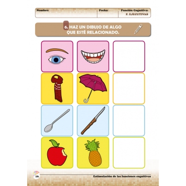 Estimulación de las funciones cognitivas. Nivel 2. Cuaderno 10: Funciones ejecutivas 2