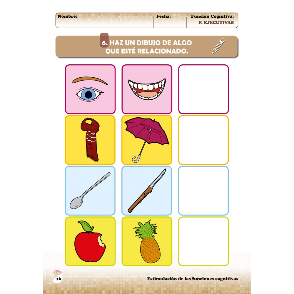 Estimulación de las funciones cognitivas. Nivel 2. Cuaderno 10: Funciones ejecutivas