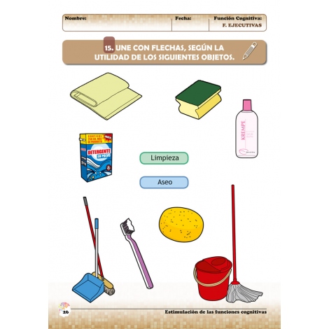 Estimulación de las funciones cognitivas. Nivel 2. Cuaderno 10: Funciones ejecutivas