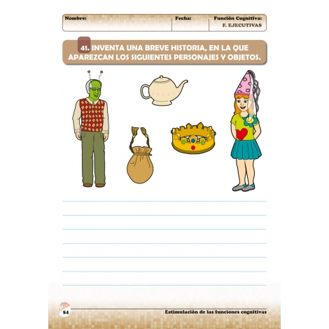 Estimulación de las funciones cognitivas. Nivel 2. Cuaderno 10: Funciones ejecutivas