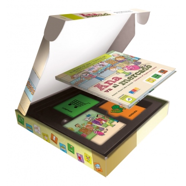 Ana va al mercado · Cuento con pictogramas