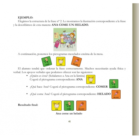 Ana va al mercado · Cuento con pictogramas