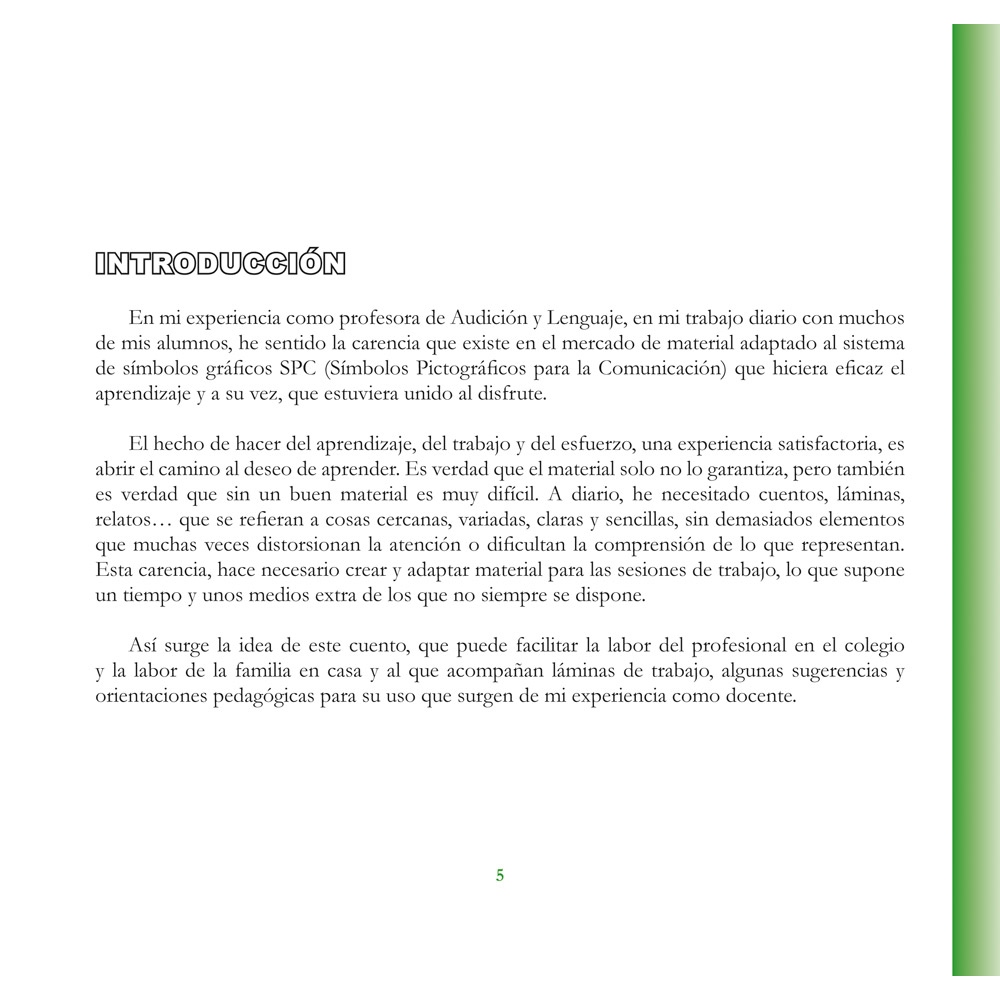 Ana va a la granja · Cuento con pictogramas