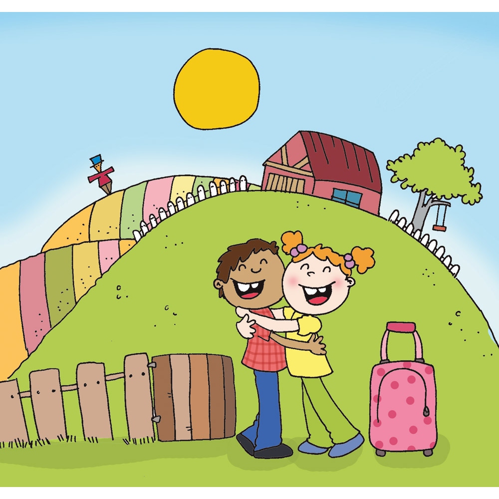 Ana va a la granja · Cuento con pictogramas