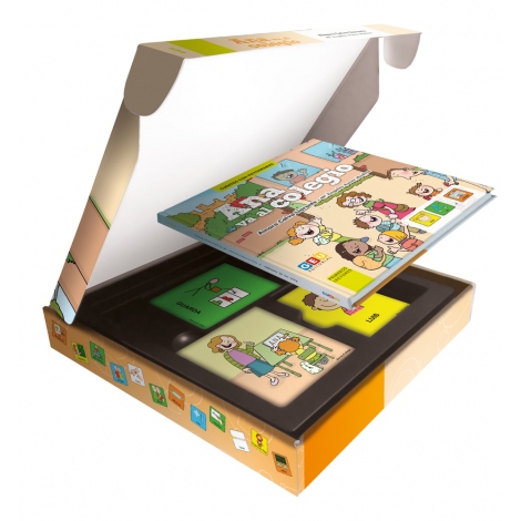 Ana va al colegio · Cuento con pictogramas