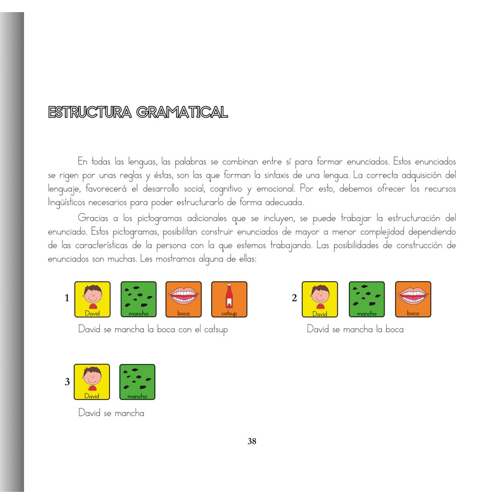David visita la ciudad · Cuentos con pictogramas