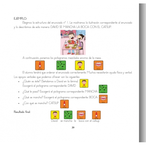 David visita la ciudad · Cuentos con pictogramas
