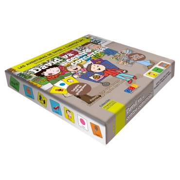 David va al centro comercial · Cuento con pictogramas 2