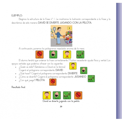 David va al centro comercial · Cuento con pictogramas