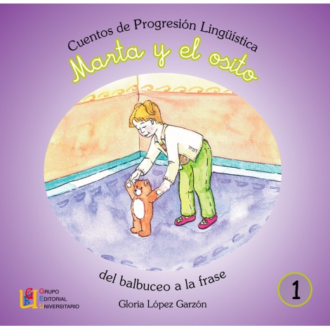Marta y el osito · Cuento de progresión lingüística