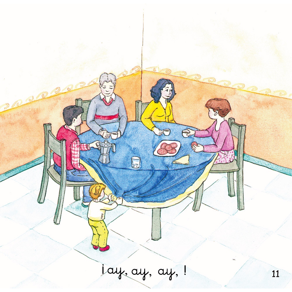 Marta y el osito · Cuento de progresión lingüística