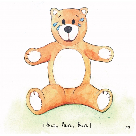 Marta y el osito · Cuento de progresión lingüística