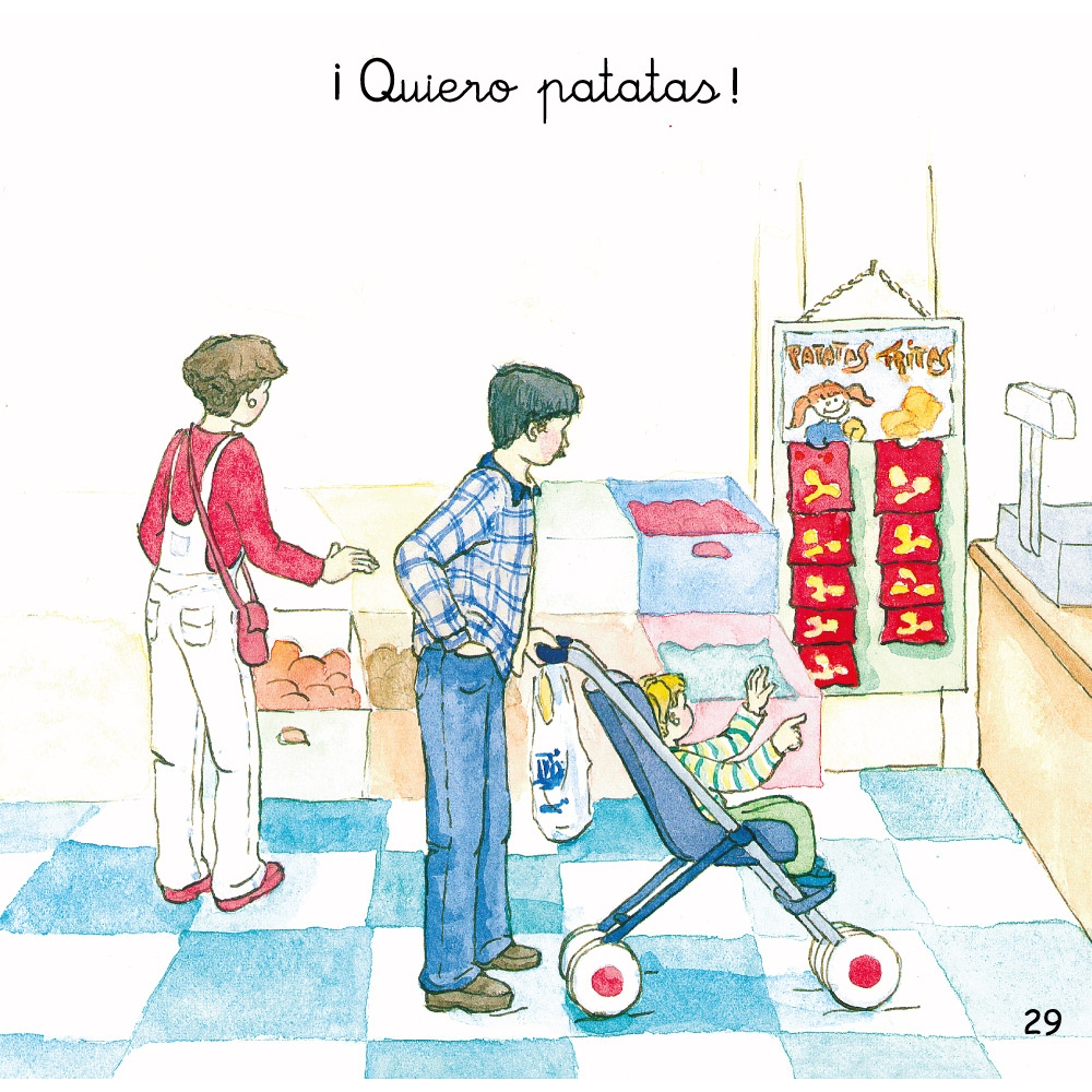 De paseo · Cuento de progresión lingüística