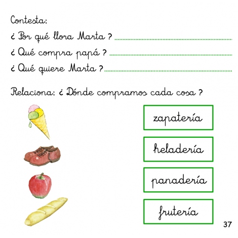 De paseo · Cuento de progresión lingüística