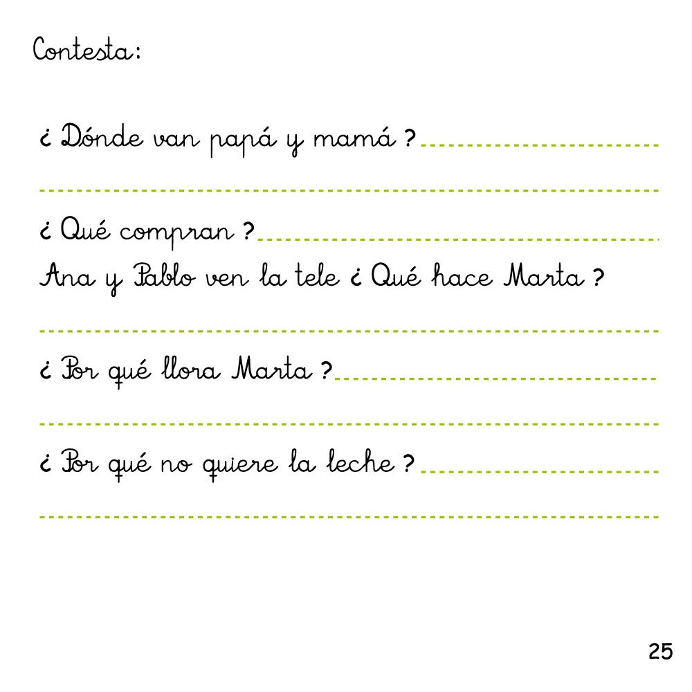 Zapatos nuevos · Cuento de progresión lingüística