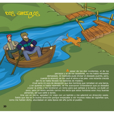 Boliche, el caniche de Irene