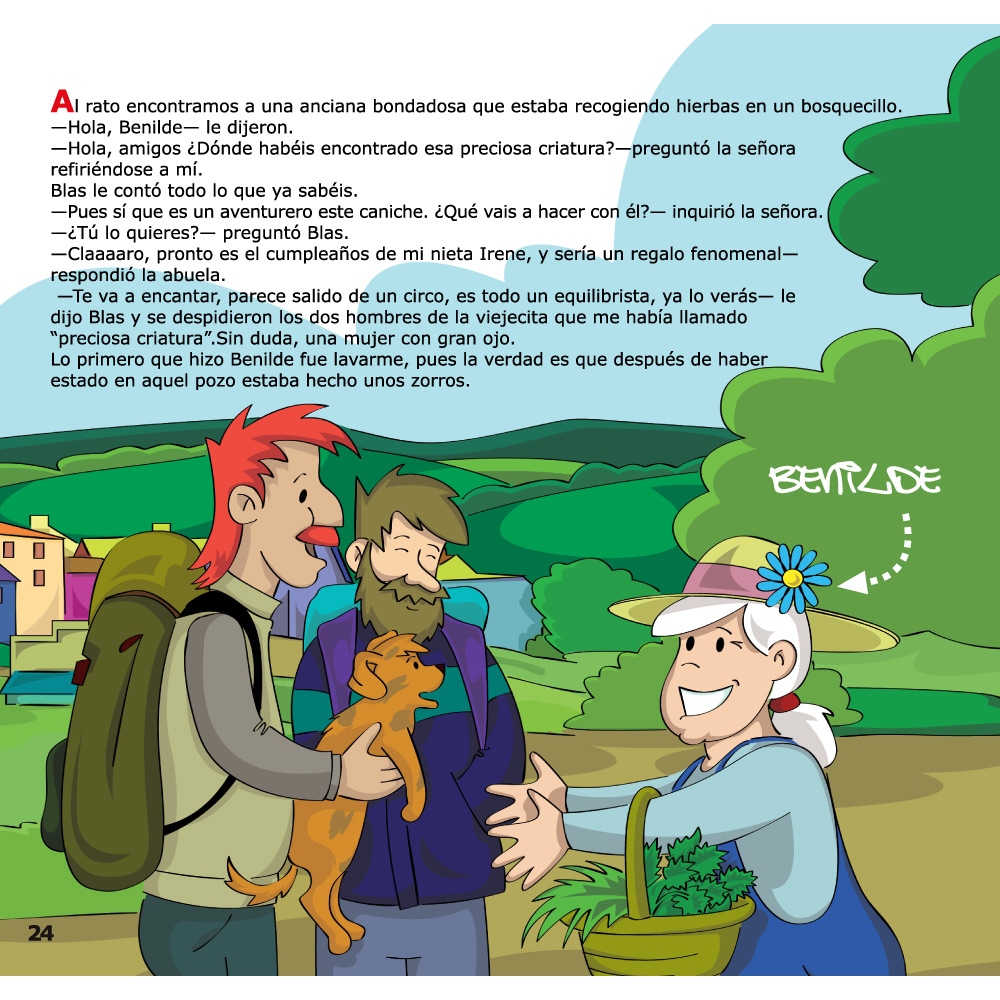 Boliche, el caniche de Irene