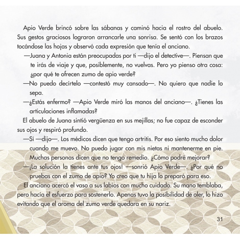 Apio Verde, detective