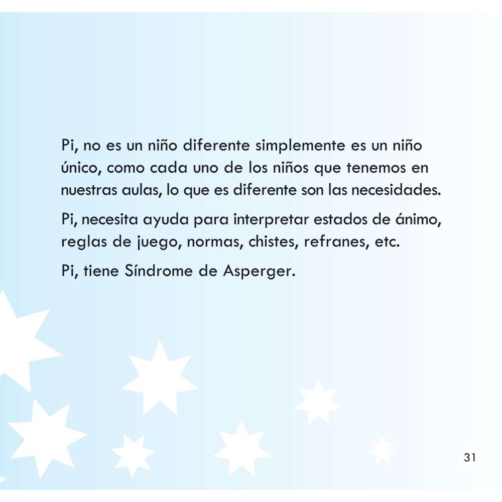 Pi no te entiende · Un cuento sobre el síndrome de Asperger