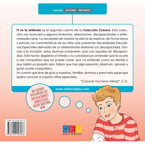 Pi no te entiende · Un cuento sobre el síndrome de Asperger