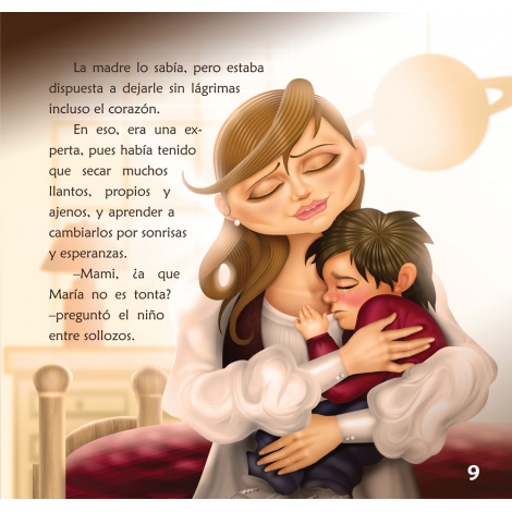 Mami, ¿a que María no es tonta?