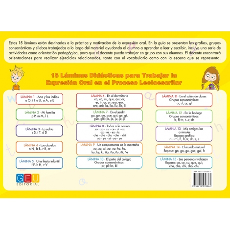 Láminas para la expresión oral 1 Láminas para la expresión oral 1