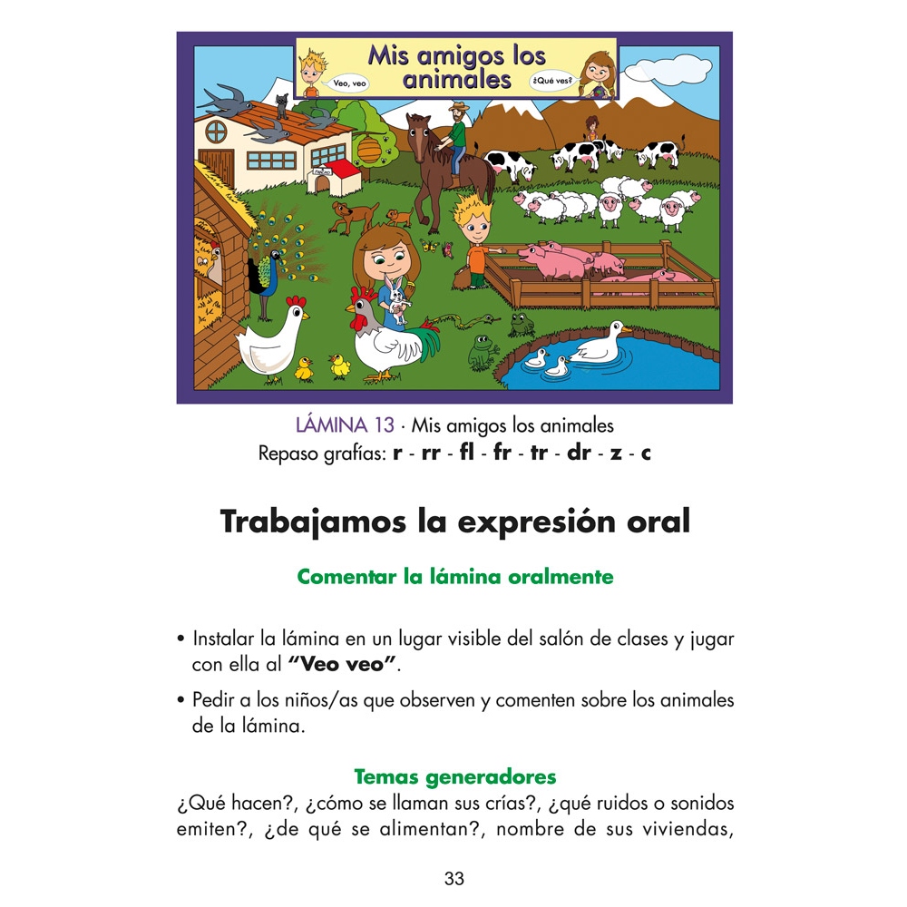 Láminas para la expresión oral 1 Láminas para la expresión oral 1