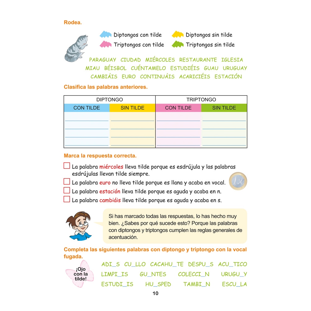 Ortografía divertida 18A