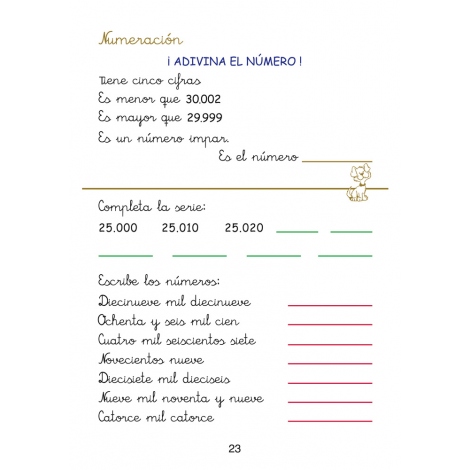 Matemáticas fáciles 9