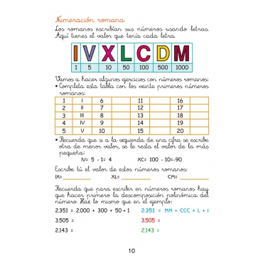 Matemáticas fáciles 10 2