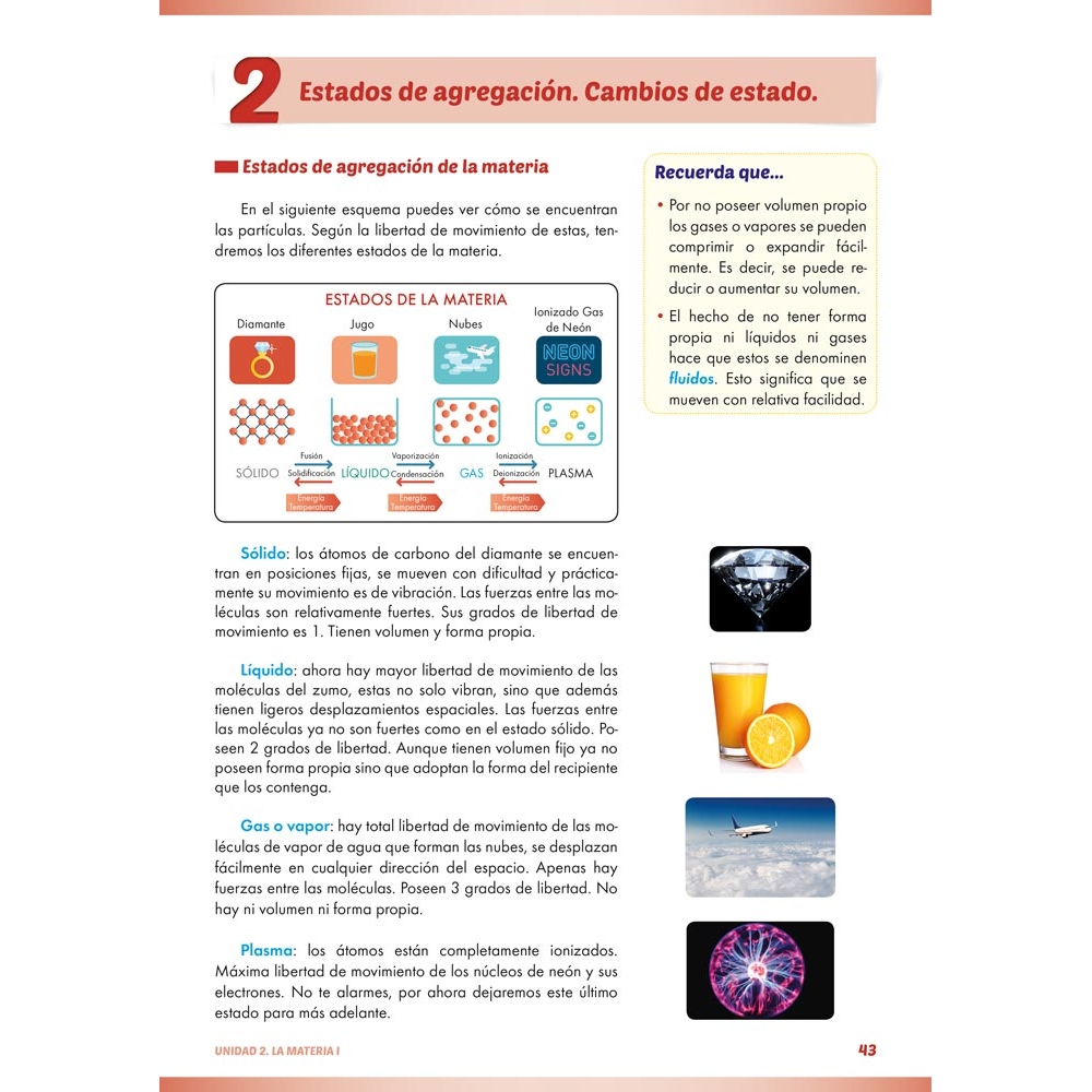 Física y química 2. Educación Secundaria. Adaptación curricular