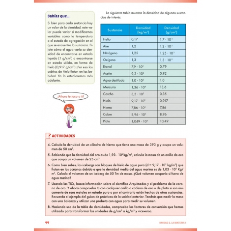 Física y química 2. Educación Secundaria. Libro de aula