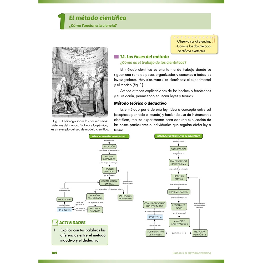 Ciencias de la naturaleza: Biología y geología 1. Educación Secundaria. ACI no significativa