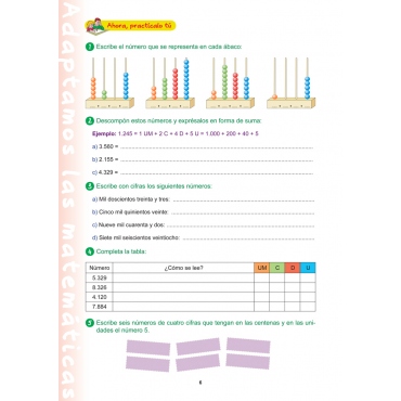 Matemáticas 5. Educación Primaria. Adaptación curricular 2
