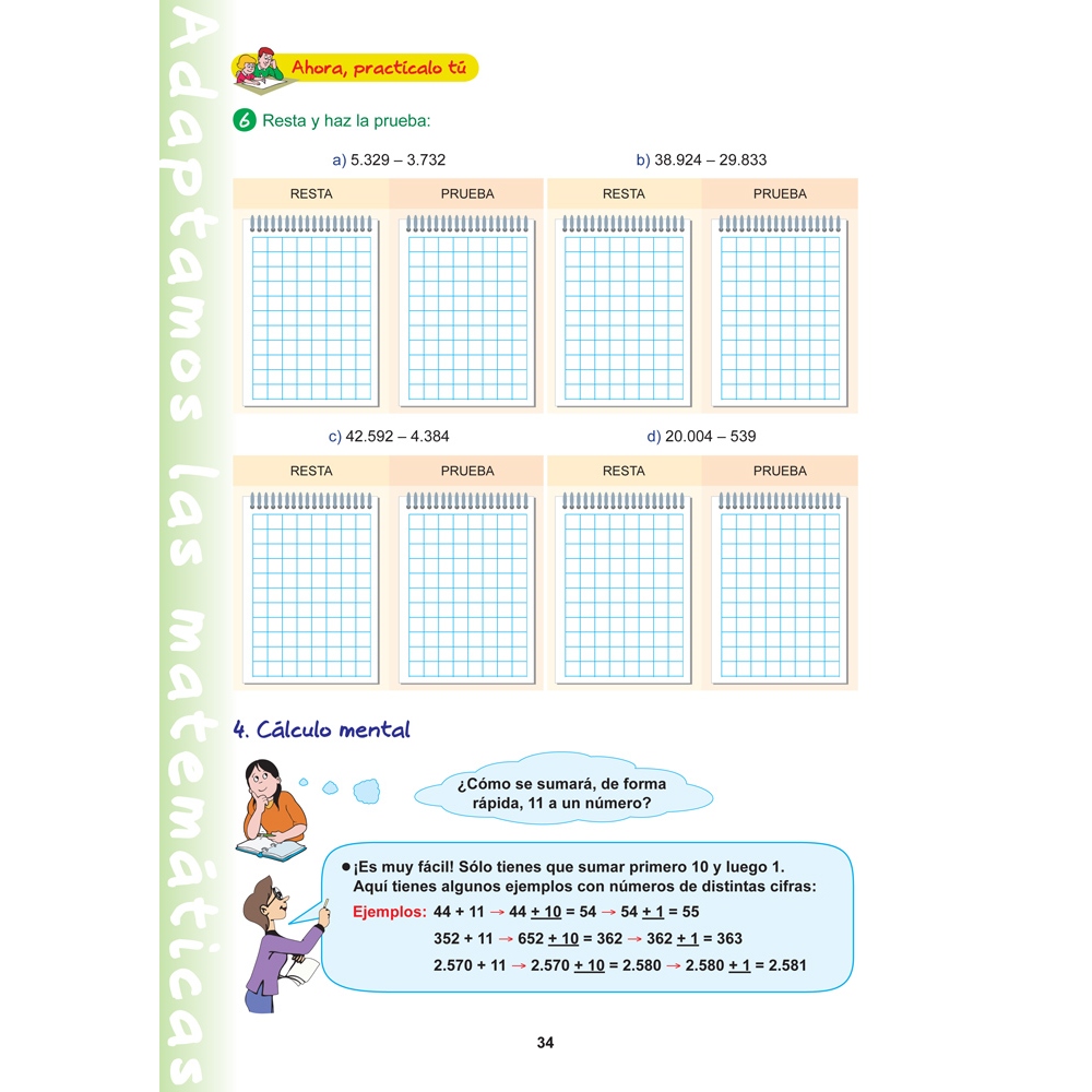 Matemáticas 5. Educación Primaria. Adaptación curricular