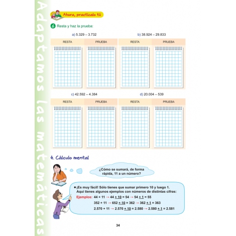 Matemáticas 5. Educación Primaria. Adaptación curricular