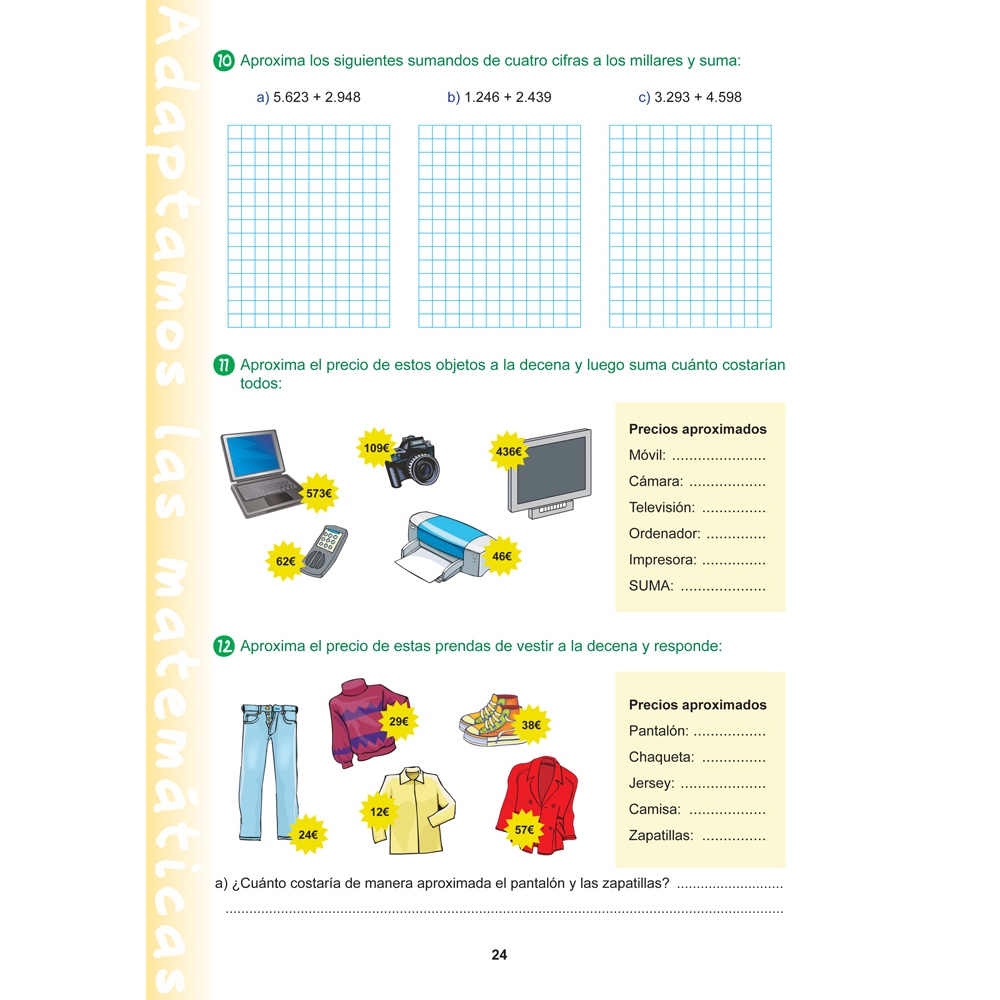 Matemáticas 5. Educación Primaria. Adaptación curricular