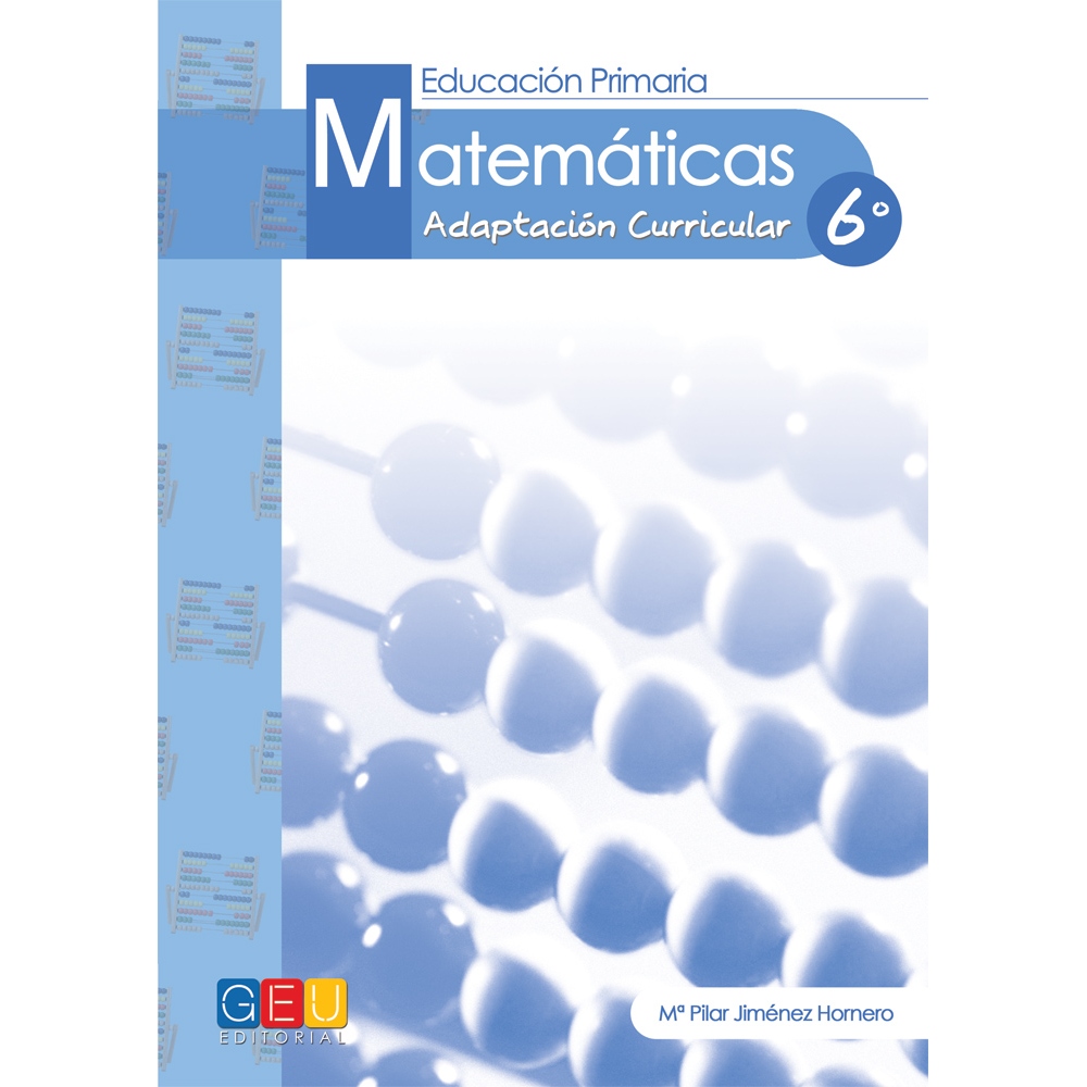 Matemáticas 6. Educación Primaria. Adaptación curricular