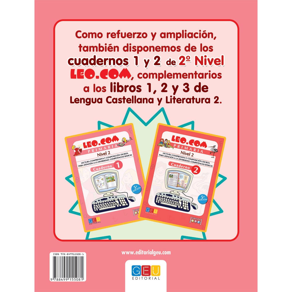 Lengua castellana y literatura 2. Educación Primaria. Libro 1